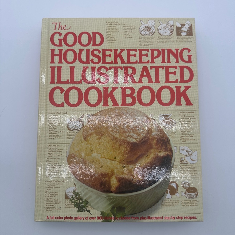 VTG 80's The Good Housekeeping Illustrated Hardcover Cookbook Collector